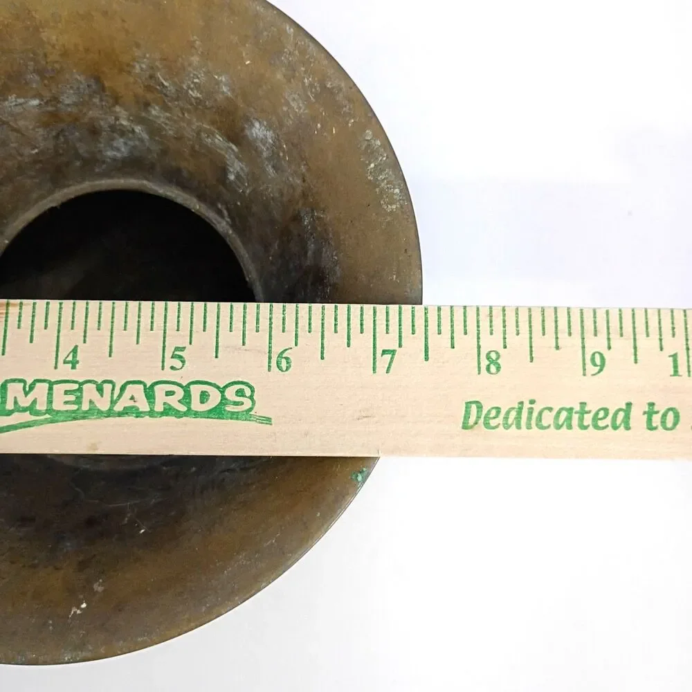 Beech Nut Spitting Contest Vintage Brass Spittoon